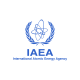 Logo Medzinárodnej agentúry pre atómovú energiu.